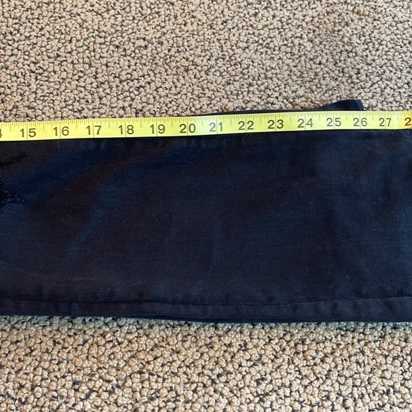 American Eagle Next Level Stretch Black Skinny Jeans Size 00 Short- Like New - Picture 11 of 12